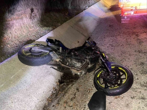 Bilecik&rsquo;te motosiklet kazası: 1 yaralı
