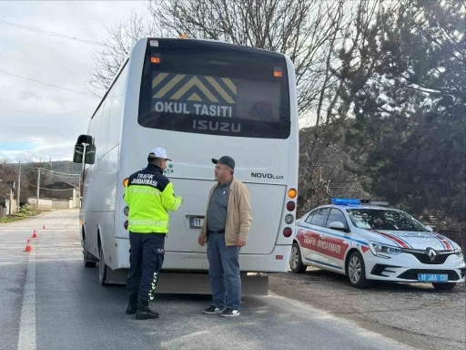 Bilecik&rsquo;te okul servisleri denetlendi
