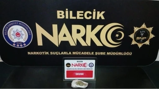 Bilecik&rsquo;te skunk operasyonu: 1 g&ouml;zaltı
