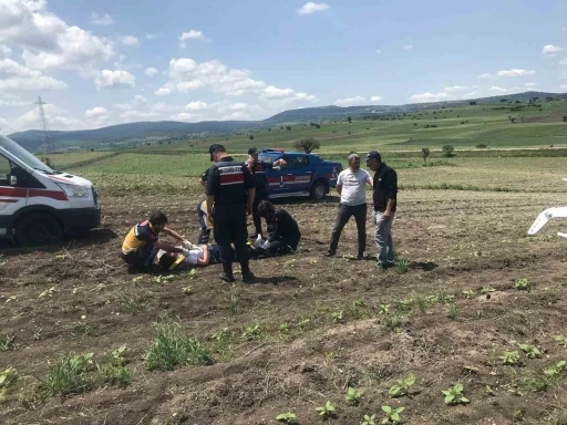 Bilecik’te uçak kazası

