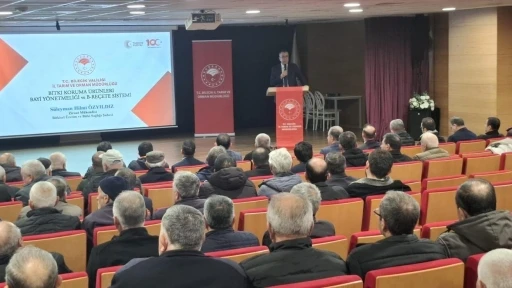 Bilecik&rsquo;te &uuml;reticilere B-Re&ccedil;ete Ve Gıda Hijyeni eğitimi
