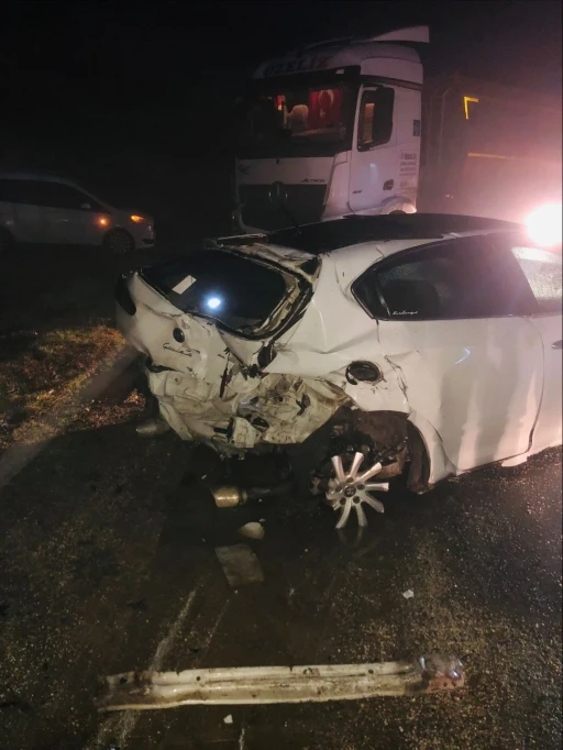 Bilecik&rsquo;te yağış kazayı beraberinde getirdi
