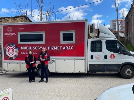 Bilecik&rsquo;te &lsquo;Yerinde Sosyal Hizmet Programı&rsquo; kapsamında saha &ccedil;alışması
