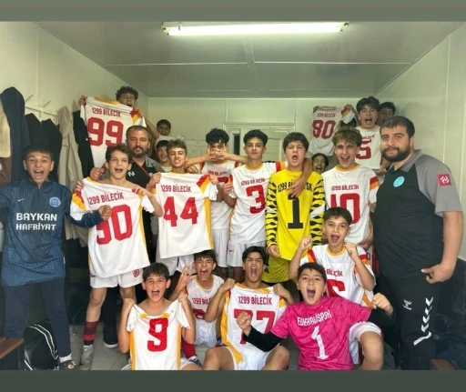 Bilecik U14 Gençler Ligi’nde derbinin kazanını 1299 Bilecik Futbol Kulübü oldu
