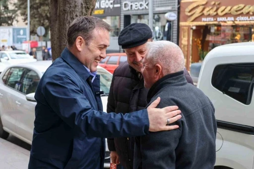 Bilecik Valisi Faik Oktay S&ouml;zer &ccedil;arşı esnafı ile bir araya geldi
