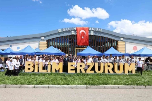 Bilim Fuarları Festivali Erzurum&rsquo;da b&uuml;y&uuml;k bir coşkuyla ger&ccedil;ekleştirildi
