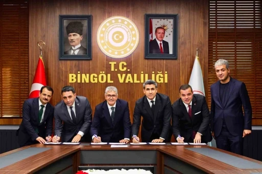 Bing&ouml;l&rsquo;de 115 milyon liralık İŞGEM yatırımı i&ccedil;in imzalar atıldı
