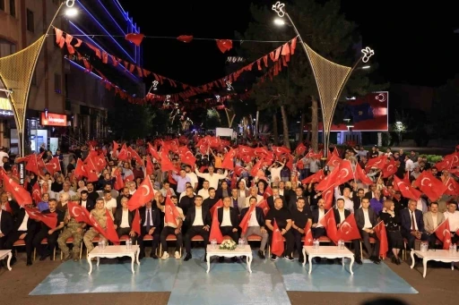 Bingöl’de 15 Temmuz Demokrasi ve Milli Birlik Günü
