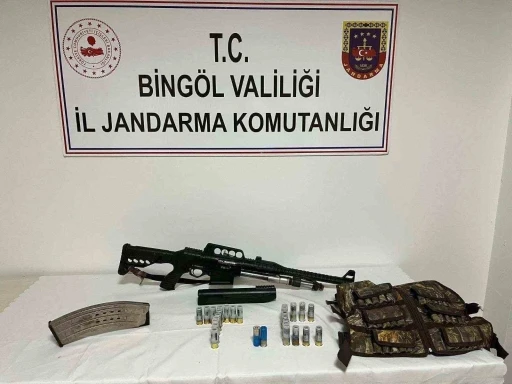 Bingöl’de 2 adet tüfek ele geçirildi
