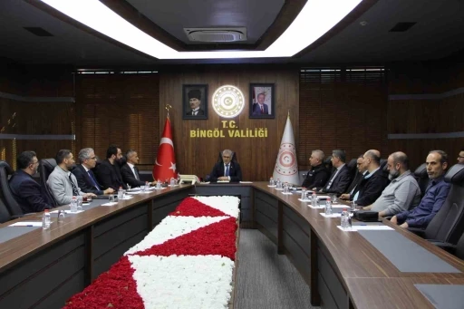 Bing&ouml;l&rsquo;de Deprem Master Planı değerlendirmesi yapıldı
