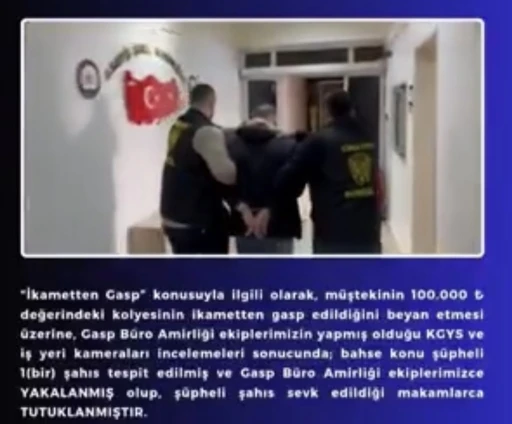 Bing&ouml;l&rsquo;de hırsızlık yapan ş&uuml;pheli tutuklandı
