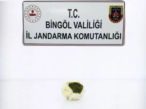 Bingöl’de jandarmadan uyuşturucu operasyonu
