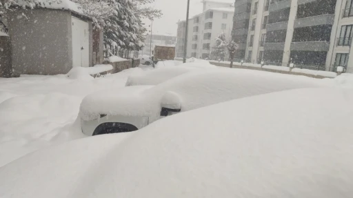 Bing&ouml;l&rsquo;de kar yağışı aralıksız devam ediyor
