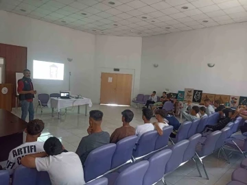 Bingöl’de öğrencilere afet eğitimi verildi
