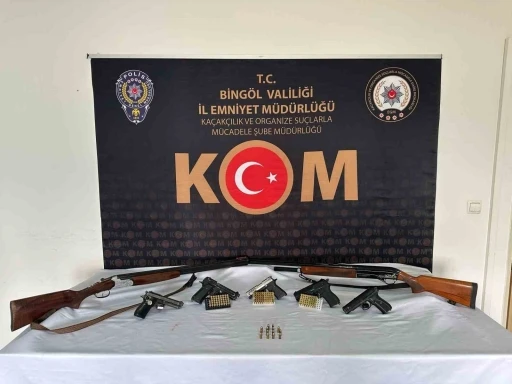 Bingöl’de silah kaçakçılığı operasyonu: 2 tutuklama
