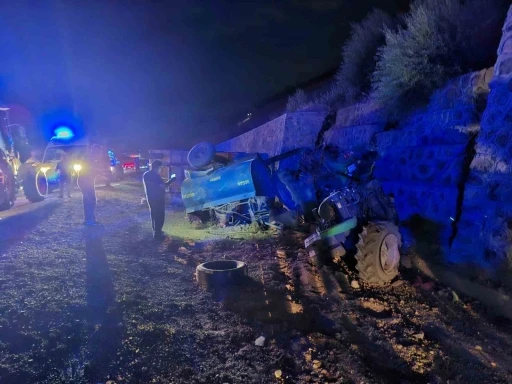 Bing&ouml;l&rsquo;de trafik kazası: 1 &ouml;l&uuml;
