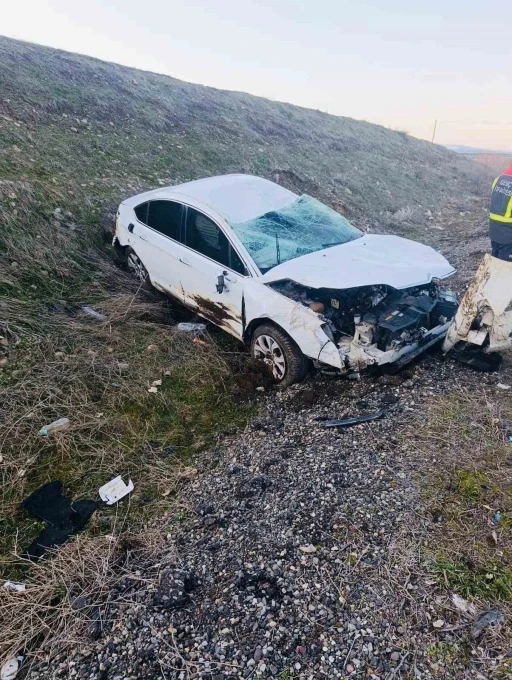 Bing&ouml;l&rsquo;de trafik kazası: 1 yaralı
