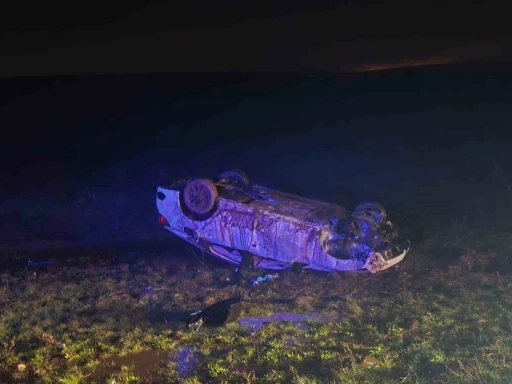 Bing&ouml;l&rsquo;de trafik kazası: 2 yaralı
