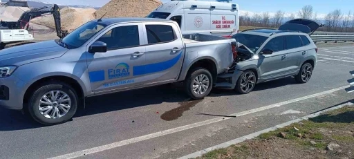 Bing&ouml;l&rsquo;de trafik kazası: 4 yaralı

