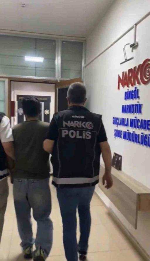 Bing&ouml;l&rsquo;de uyuşturucu operasyonu: 2 tutuklama

