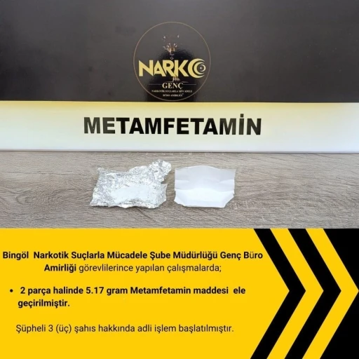 Bingöl’de uyuşturucu operasyonu
