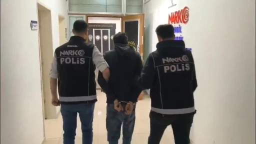 Bing&ouml;l&rsquo;de uyuşturucuyla m&uuml;cadele: 1 tutuklama

