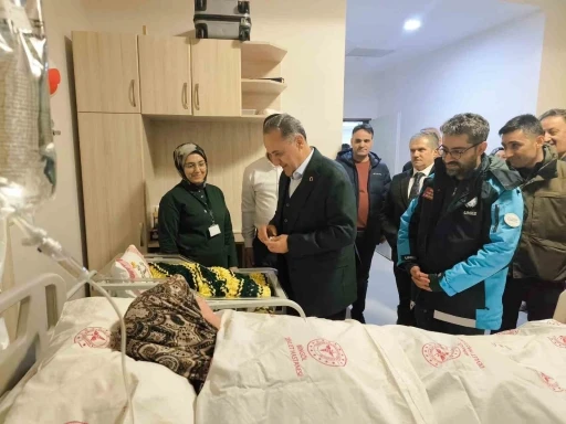 Bing&ouml;l&rsquo;de yeni yılın ilk bebeği "Mihrişah" oldu
