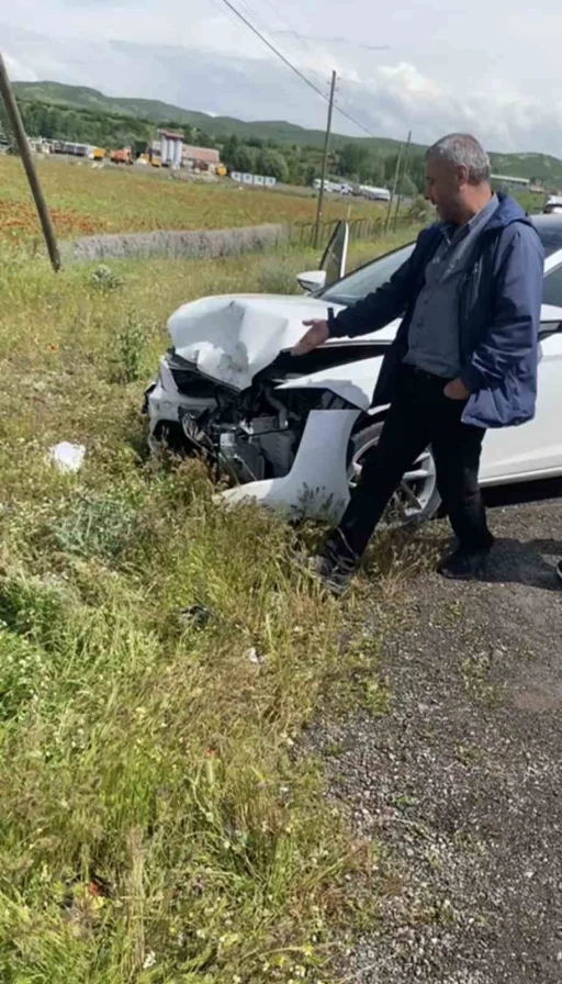 Bing&ouml;l&rsquo;de zincirleme trafik kazası: 1 yaralı
