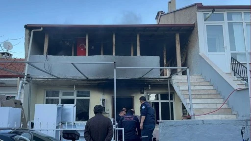 Bir anlık öfke evi kül etti: 1 tutuklama