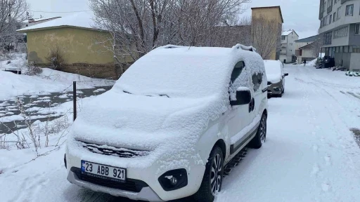Bir hafta önce bahar temizliği yapılan ilçe kara teslim oldu
