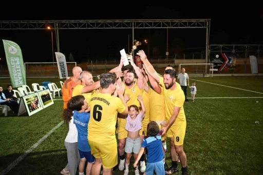 Birimler arası turnuvanın şampiyonu &quot;Gençlik ve Spor&quot; oldu
