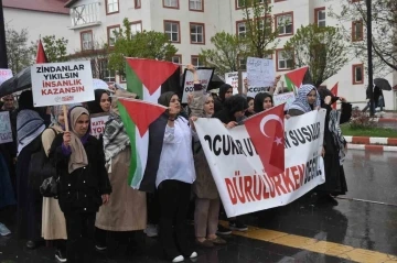 Bitlis Eren Üniversitesi öğrencilerinden, Filistin için 10 günlük oturma eylemi
