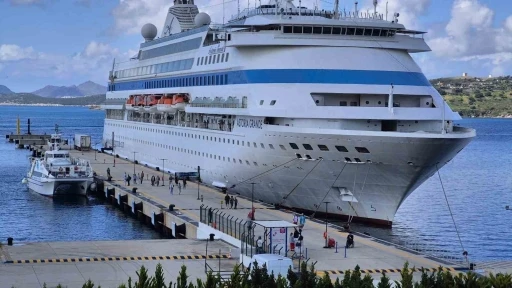 Bodrum'da Kruvaziyer Sezonu Açıldı