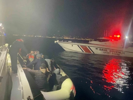Bodrum Açıklarında 21 Düzensiz Göçmen Yakalandı