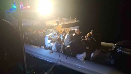 Bodrum Açıklarında 33 Göçmen Yakalandı
