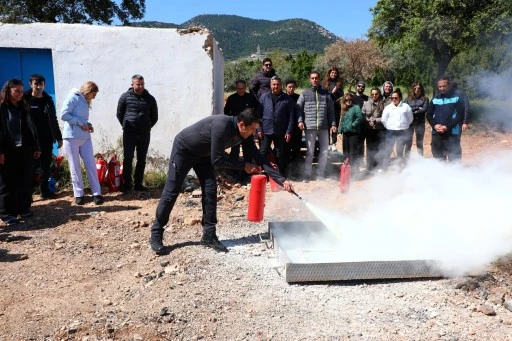 BODRUM'DA AFET YÖNETİMİ İÇİN EĞİTİM VERİLDİ