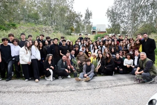 Bodrum&rsquo;da bin 500 fidan toprakla buluştu
