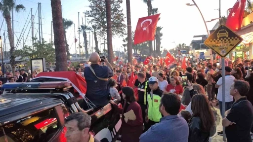 Bodrum&rsquo;da kalabalık meydanlara sığmadı
