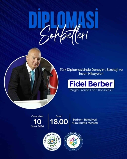 Bodrum&rsquo;da "Diplomasi Sohbetleri" d&uuml;zenlenecek
