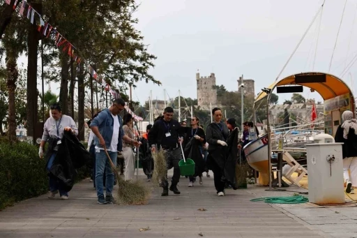 Bodrum&rsquo;da temizlik seferberliği yeniden başladı
