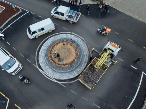Bodrum&rsquo;da Trafik &Ccedil;ilesine "Mandalin" Dokunuşu