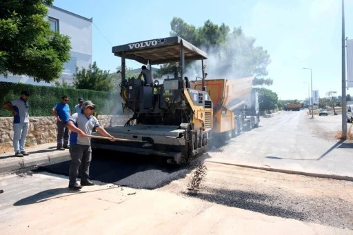 Bodrum'da Yollar Yenileniyor