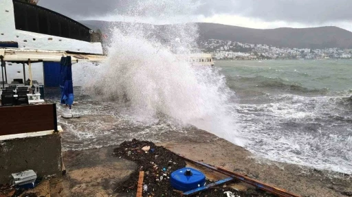 Bodrum-Kaş arası fırtına uyarısı
