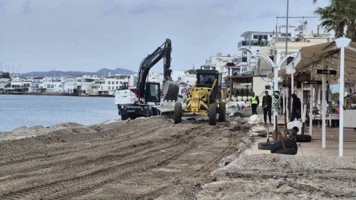 Bodrum Kumbah&ccedil;e&rsquo;de d&uuml;zenleme &ccedil;alışmaları başladı
