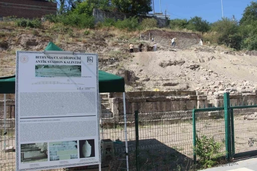 Bolu Antik Stadion’da kazı çalışmaları başladı
