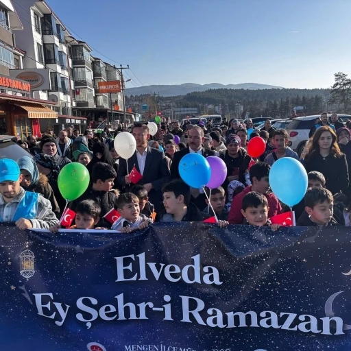Bolu&rsquo;da &lsquo;Elveda Ramazan&rsquo; y&uuml;r&uuml;y&uuml;ş&uuml;
