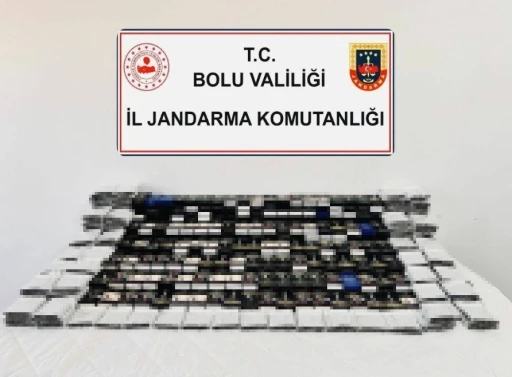 Bolu’da kaçak sigara operasyonu: Binlerce kaçak ürün ele geçirildi
