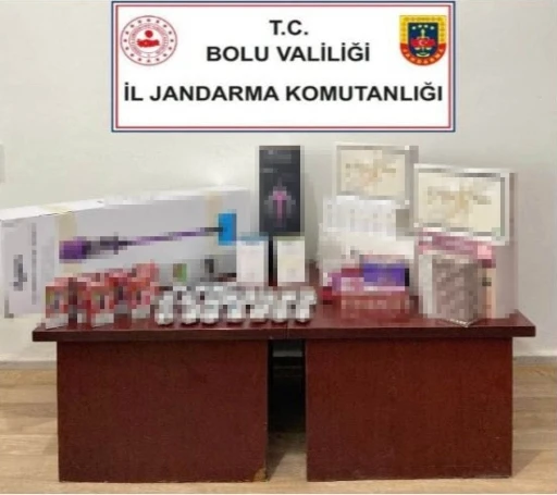 Bolu&rsquo;da ka&ccedil;ak &uuml;r&uuml;nler ele ge&ccedil;irildi
