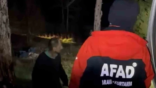 Bolu&rsquo;da kaybolan zihinsel engelli vatandaş 20 saat sonra sağ bulundu
