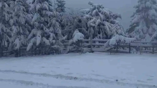 Bolu&rsquo;da kış turizmine yapay kar desteği
